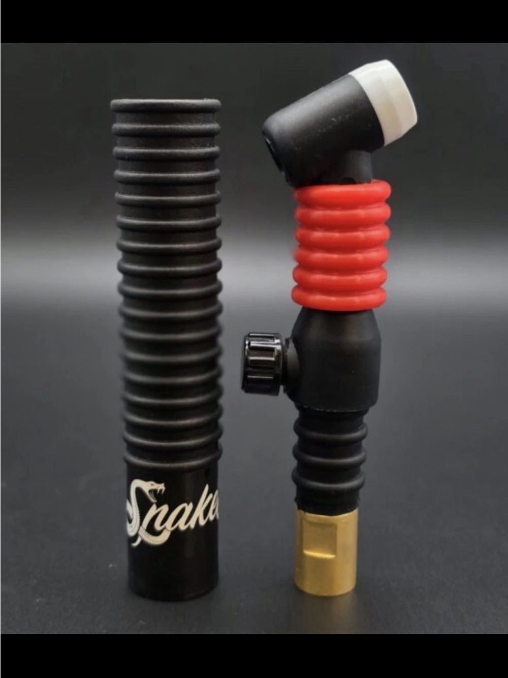 Snake belly  tig torch  - Black & Red